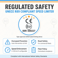 Controlador de Velocidad GPS 4G Keson R89 KS100A, Limitador de Velocidad Remoto de 5-120 KPH, Control de Aceleración para Camiones, Autobuses y Flotas, Venta al Por Mayor OEM