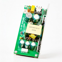 Alimentation électrique isolée à mode commuté simple DC 24V 10A personnalisable, carte d'alimentation à châssis ouvert avec dissipateur thermique pour applications industrielles