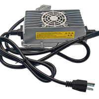 Chargeur de batterie professionnel étanche 12V 25A 24V 15A 36V 12A 48V 8A 60V 6A Chargeur de batterie à charge rapide