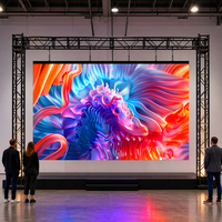 Écran LED de location DDW pour intérieur, installation rapide, 500x500mm, P2.5 P2.6 P2.9 P3.9, pour salons professionnels, stands d'exposition et événements