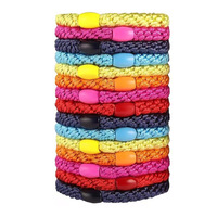Anneau de cheveux corde à cheveux femme tête corde Version coréenne des nouvelles perles tissées de base cravate cheveux Ins vent minimaliste bande de cuir filles