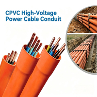 CPVC Hochspannungs-Stromkabelschutzrohr Hitzebeständiges Flammhemmendes Untergrund-Kabelrohr für Elektroinstallationen