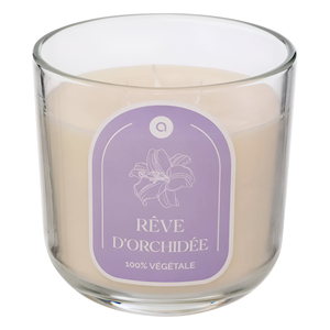 เทียนหอมฟลออา ไดอะมอนด์ กล้วยไม้ขนาด 12 ซม. - Product Image 1