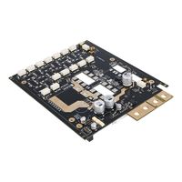 Cartes de circuits imprimés (PCB) et assemblages de circuits imprimés (PCBA) IoT SMT SMD personnalisées, matériau FR4, 1 à 24 couches, finition de surface BGA/HAL en or par immersion, services OEM