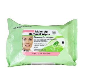 <span class=keywords><strong>Lingettes</strong></span> nettoyantes démaquillantes ultra douces <span class=keywords><strong>Lingettes</strong></span> faciales bio pour la peau rafraîchissante - Product Image 3