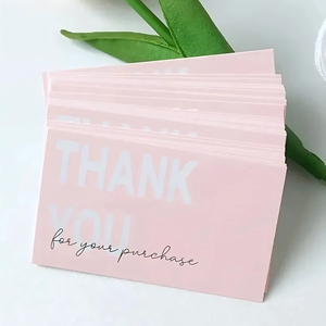 Cartes de remerciement personnalisées pour vos achats, emballage professionnel, cartes d'appréciation - Product Image 5