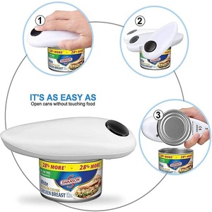 Abrebotellas eléctrico de mano, abridor de botellas multifuncional de borde suave, seguro y operado con batería - Product Image 4