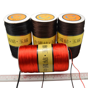 حبل حرير كوري 500 جرام/لفة، حجم كبير، 1.5/2/2.5/3 مم، حبل للعقدة الصينية، حبل مجدول لصنع المجوهرات - Product Image 2