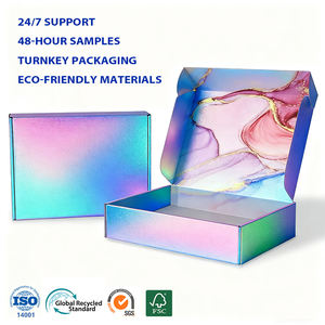 Cajas <span class=keywords><strong>de</strong></span> Papel Kraft Reciclables Personalizadas para Envíos por Correo, Accesorios para el Cabello, Empaque para Lentes <span class=keywords><strong>de</strong></span> Contacto - Product Image 3