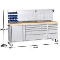 Chariot à outils Kinbox / établi avec plan de travail / ensemble de boîtes à outils Mécanicien pour le rangement en garage