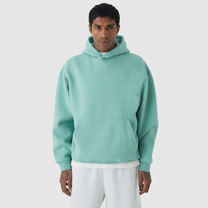 Sudaderas con Capucha Básicas para Hombre, Mezcla de Algodón, Estilo Urbano, Manga Larga, Diseño Holgado, Invierno, Impresión Digital Personalizada - Product Image 1