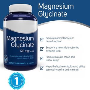 OEM paketi sağlık desteği kas gevşemesi ve dinlendirici uyku için magnezyum glisinat kapsülleri - Product Image 3