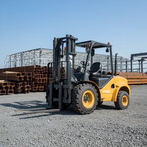 Industrial Warehouse <b>Material</b> <b>Handling</b> Fman 3.5 Ton Cpcd35r Rough Terrain - Product Image 4