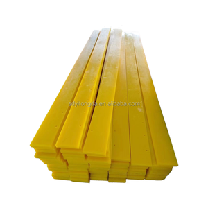 Полиуретановое лезвие-скребок TONDA TD0010303 твердостью 90-95A для отвалов снегоуборщиков тракторов: отличная эластичность, защита от истирания - Product Image 1