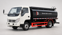 Camion-citerne FOTON 5000 litres, 4x2, 5 m³ pour transport d'essence et de diesel, camion-citerne mobile de ravitaillement 5 tonnes, neuf 6W