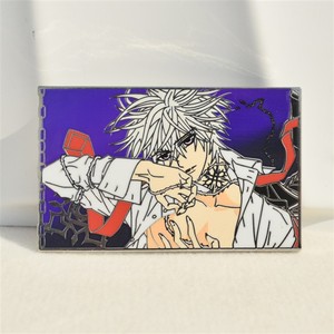 Broche imitation émail 5,5 cm, badge bouton anime <span class=keywords><strong>Kiryu</strong></span> Zero, décoration de papeterie, bijoux, artisanat en alliage - Product Image 3