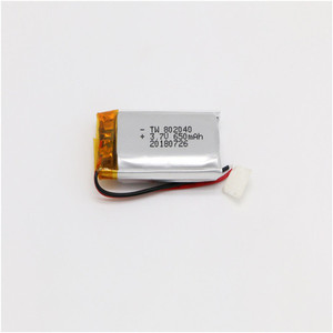 KC 802040 <span class=keywords><strong>3</strong></span>.<span class=keywords><strong>7V</strong></span> <span class=keywords><strong>650mAh</strong></span> lithium polymer battery cell with UN38.<span class=keywords><strong>3</strong></span> - Product Image 2
