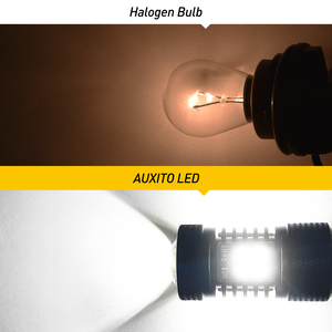 AUXITO 1156 7506 <b>White</b> LED <b>Bulbs</b> 6000K Backup Reverse Lamps Daytime Running Lights - Product Image 6