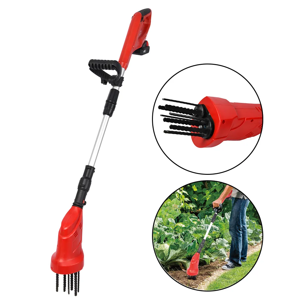 Mini rotovator inalámbrico VERTAK de 20V, herramienta de cultivador de jardín, cultivador de excavación rotativo, cultivador manual barato