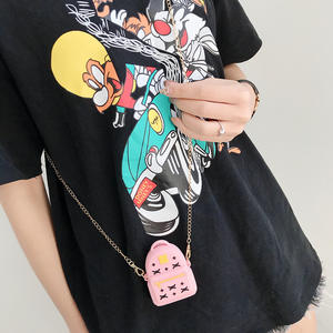 Funda de mano para <span class=keywords><strong>AirPods</strong></span> 1 y 2 de mujer, funda de dibujos animados Retro - Product Image 2