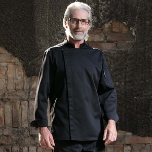 CHECKEDOUT RTS Chef Jacket Hotel Chef uniforme manica lunga traspirante abbigliamento da lavoro Catering ristorante cappotto - Product Image 2