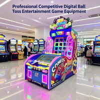 Machine de jeu de tir de balles d'arcade à monnayeur avec distribution de tickets pour enfants, pour parcs d'attractions et centres commerciaux