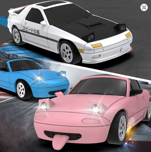 Nouvelle voiture télécommandée JJRC C8827 avec gyroscope, échelle 1:43, 4 roues motrices, voiture de drift, modèle de simulation, jouets vs LD1804 - Product Image 6