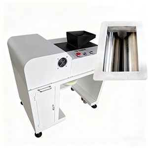 Concasseur à rouleaux en acier inoxydable haute efficacité, résistant à l'usure, double concasseur à rouleaux pour l'exploitation minière/la chimie/le broyage fin du sel - Product Image 1