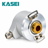 Encodeur Rotatif Optique Incremental GSH 6 65536 PPR à Arbre Traversant IP65 Montage sur Plaque à Ressort 8-30VDC pour l'Automatisation Industrielle