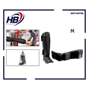 Protectores de Piernas para Boxeo, Color Negro, 2 Piezas - Product Image 3