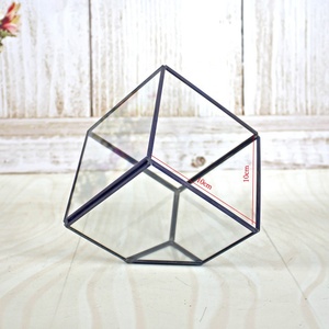 2025 vente <span class=keywords><strong>en</strong></span> gros noir grands Vases <span class=keywords><strong>en</strong></span> cristal clair géométrique <span class=keywords><strong>verre</strong></span> <span class=keywords><strong>Terrarium</strong></span> cuivre plante <span class=keywords><strong>verre</strong></span> <span class=keywords><strong>Terrarium</strong></span> - Product Image 3