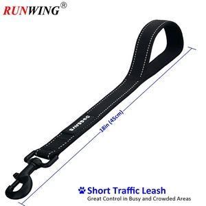 Correa corta de nailon con mango acolchado para entrenamiento de Control, correa corta para perro, gran oferta - Product Image 2