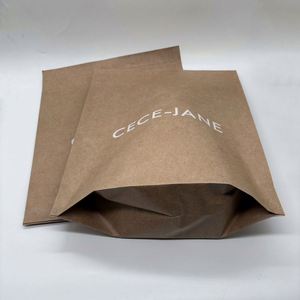 Biodegradable Custom Logo Recycle Brown Poly Self-adhesive Eco Friendly <b>Waterproof</b> Shipping Mailer Mailing Bags 2 Strap - Product Image 4