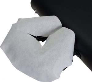 Almohada de Cabeza Desechable para Camilla de Masaje de Pies en Salón de Belleza, Cojín Suave, Transpirable, Higiénico y Portátil, de Tela No Tejida - Product Image 3