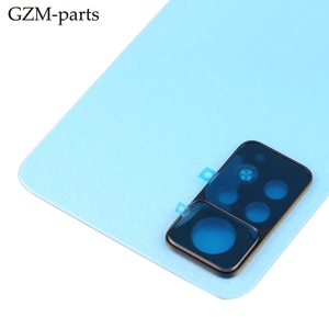 Tapa trasera de batería de cristal para <span class=keywords><strong>Xiaomi</strong></span> Redmi Note <span class=keywords><strong>11</strong></span> <span class=keywords><strong>Pro</strong></span> carcasa de puerta trasera con adhesivo de cubierta de lente de cámara - Product Image 5