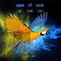 Boîtier TV Android 9.0 X96Mini Plus S905W4 2 Go 16 Go Wi-Fi 2.4G/5Ghz Prise en charge Smart TV 4K OTT HD