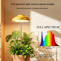 Lámpara LED Ecológica para Cultivo de Plantas, 4000K, Plástico Verde Claro, Altura Ajustable, 5W, USB, Temporizador Automático, Floración, Venta al por Mayor, Alto CRI 95