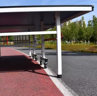 Table de ping-pong professionnelle personnalisée avec logo, pliable, pour l'intérieur, 25 mm, table de sport, table d'entraînement pour club, table de tennis de table avec roues