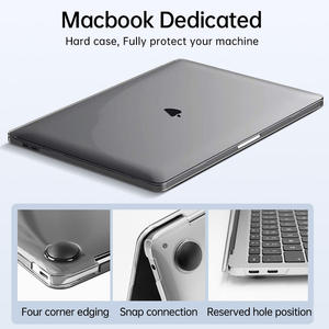 Cover Protettiva Ultra Sottile <span class=keywords><strong>per</strong></span> <span class=keywords><strong>Macbook</strong></span> <span class=keywords><strong>Pro</strong></span> in Policarbonato Trasparente <span class=keywords><strong>per</strong></span> Laptop Vendita all'Ingrosso Business <span class=keywords><strong>per</strong></span> Apple Custodia Trasparente <span class=keywords><strong>per</strong></span> <span class=keywords><strong>Macbook</strong></span> - Product Image 2