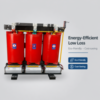 Transformateur de distribution triphasé sec 10 kV vers 400 V SCB14-630 Dyn11, enroulement 100 % cuivre, refroidissement naturel AN/AF pour parc industriel
