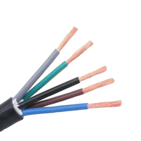 Câble RVV Tianyuan 2/3/4/5 conducteurs 0,5/0,75/1,0/1,5/2,5 mm² en cuivre toronné 750V, gaine isolante souple en PVC -15~70°C
