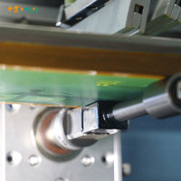 Impresora de seda totalmente automática, máquina de impresión de pantalla de serigrafía para botella de humo redonda y plana