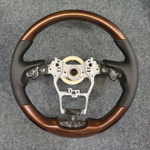 Volant de direction personnalisé Carpenter à 4 branches en cuir perforé en fibre de carbone de luxe pour Sienna 2021 <span class=keywords><strong>2022</strong></span> - Product Image 1