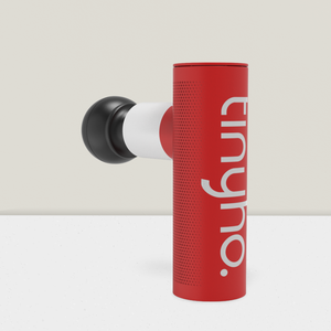 <span class=keywords><strong>Mini</strong></span> masajeador corporal de vibración de alta velocidad portátil pistola de masaje muscular de tejido profundo pistola de 4 cabezas recargable fácil de llevar - Product Image 4