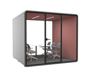 Cabine Acoustique Modulaire Personnalisable Insonorisée avec Design Moderne pour Espaces de Travail Ouverts, Entrepôts, Hôtels et Supermarchés