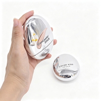 Contenant de déodorant twist-up pour femme, texture mate, couleur dégradée, 15g, forme œuf, pour stick blush, stick correcteur, flacon de déodorant