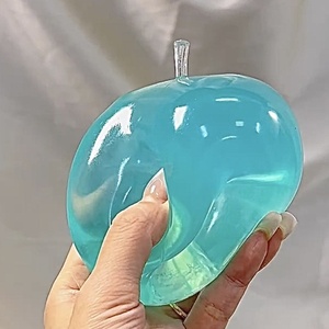 Xiaohongshu – Crème Vaseline artisanale ultra-fine en plastique, style cristal bleu, grand pomme, en boule à presser, unisexe, pour les 8-13 ans - Product Image 1