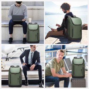 Échantillon gratuit : Sacs d'ordinateur professionnels imperméables en Oxford, grande capacité, pour voyages d'affaires, sacs à dos pour ordinateur portable - Product Image 5