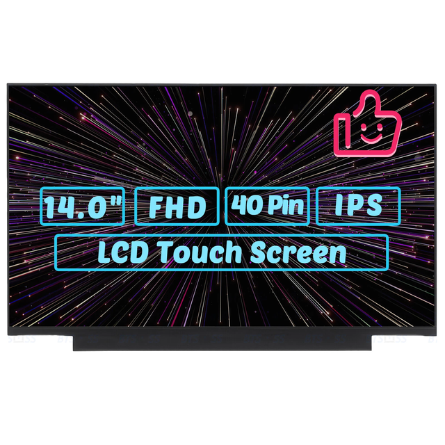GBOLE NV140FHM-T01 N140HCN-EA1 REV.C4 IPS FHD 40-Pin 14" LED LCD Panel for Laptop Display Use