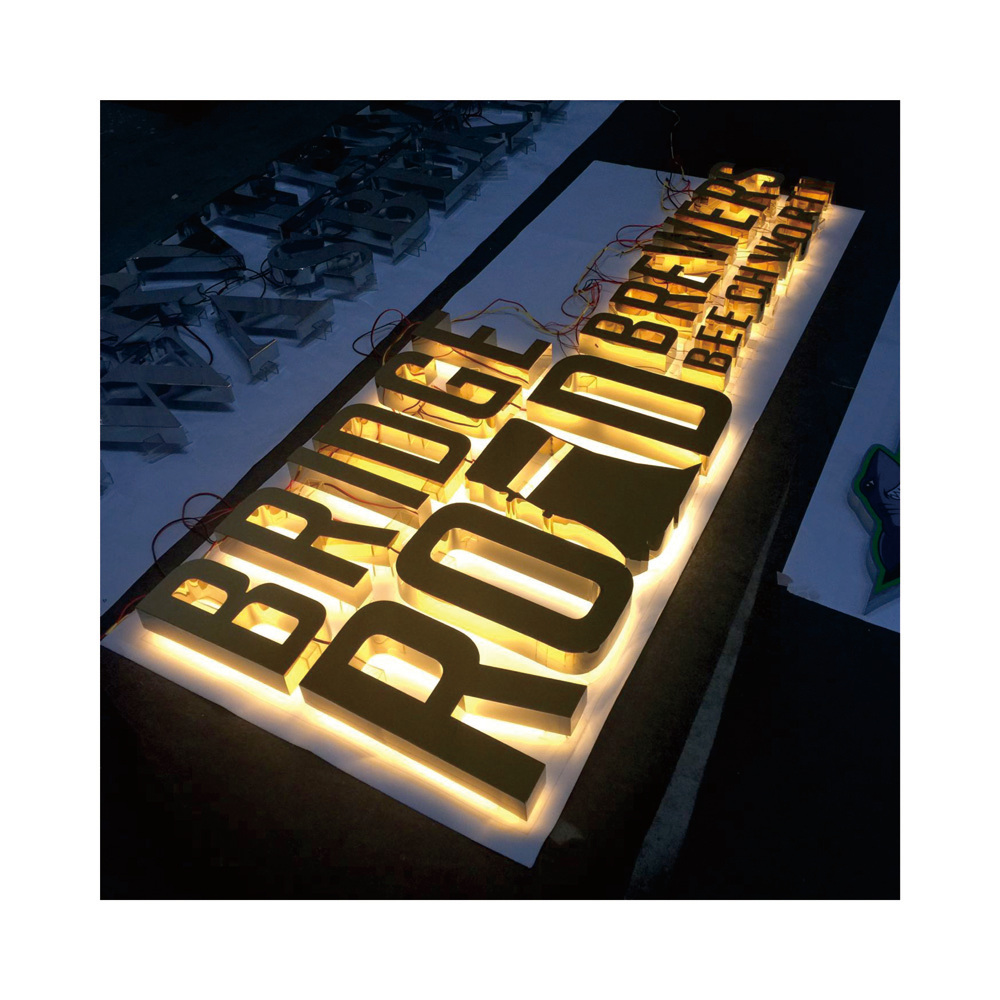 Back Light Pure Logo Changeable LED Letter Sign Alphabet Light LED Letter Wedding Decoration LED Letters Light
